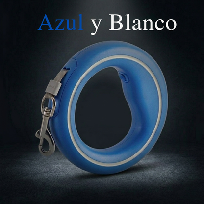 Correa Retráctil Inteligente con Luz LED 🐕