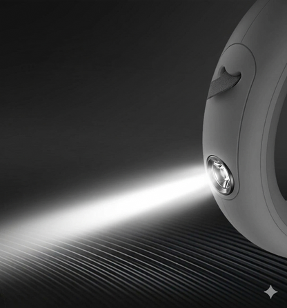 Correa Retráctil Inteligente con Luz LED 🐕